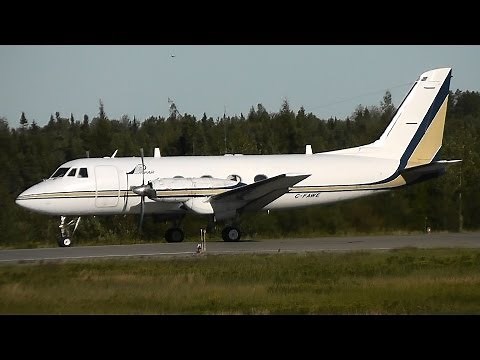 Propair | Grumman Gulfstream I G159 | Landing - take off | C-FAWE | Val-d'Or (CYVO)
