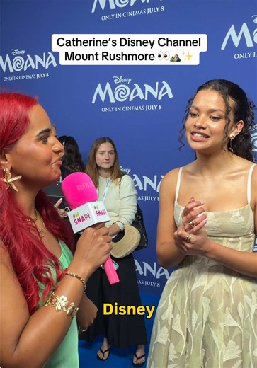HAD TO FIND OUT… who is on @Catherine Laga’aia ‘s Disney Channel Mount Rushmore!? 👀🌺✨ @Disney || #moana #catherinelagaaia #disney #disneychannel