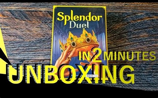 《璀璨宝石：对决》（2022）开箱   Splendor Duel UNBOXING in 2 minutes
