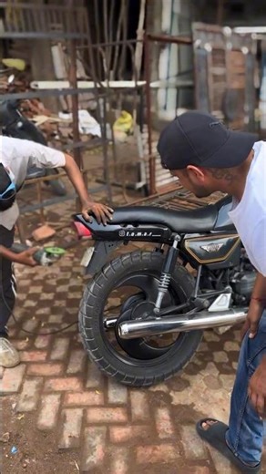 SPLENDOR MODIFIED |SPLENDOR FULL MODIFICATION ROOTS HORN N NAME PLATE #splendormodified#trustonallah