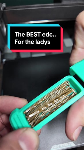 The Ultimate EDC for Ladies: 3D Printed Bobby Pin Organizer