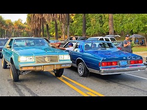 Lowrider Cars Cruise Elysian Park! Los Angeles, CA