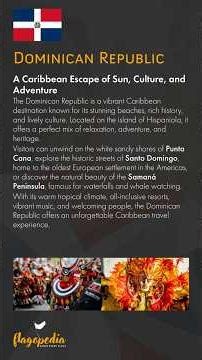 Dominican Republic: Dance of the Caribbean