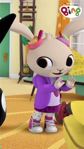 Coco teaches Bing how to Boo! | #Shorts | Bing Shorts