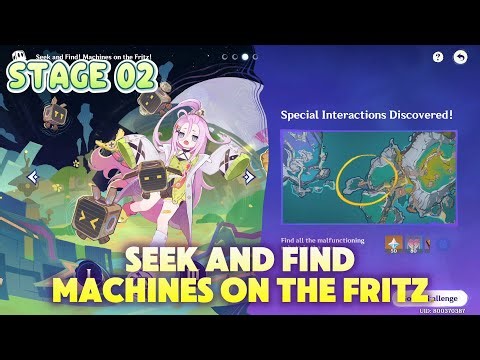 Seek and Find! Machines on the Fritz | Stage 2 | Genshin Impact