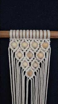 #macrame #macrametutorial #wallhanging #tutorial #diy #weaving #handmade #diymacrametutorial #knot