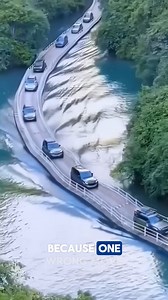 653K views · 4.3K reactions | Daring Floating Bridge Constructed Over...