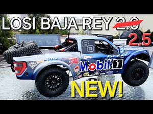 Trophy Truck Livery Swap Disaster! Losi Baja Rey 2.0 MAKEOVER