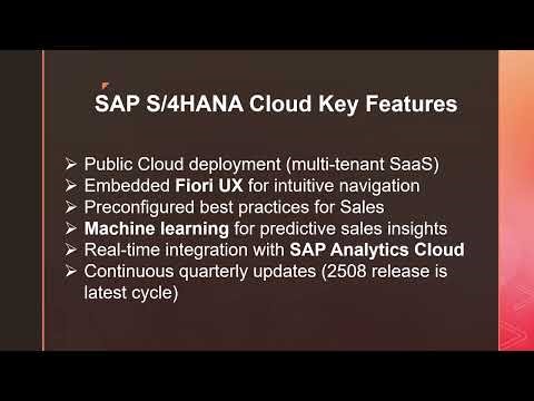 📌 C_S4CS_2508 | SAP Certified Application Associate – SAP S/4HANA Cloud, Public Edition – Sales