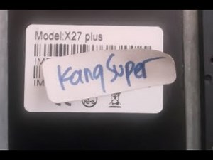 Cara Flash X Series X27 PLUS