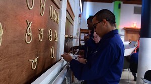 15K views · 327 reactions | Recruits going through the Coast Guard's eight-week bootcamp are required to memorize and perform various seamanship exercises. The training they receive creates a ready, relevant, and responsive workforce for tomorrow. Are you ready? Come ready. Official U. S. Coast Guard video by Seaman Isaac Cross | U.S. Coast Guard Training Center Cape May | Facebook