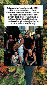 The Original Fast & Furious Cast (2001) 🚗 #FastAndFurious #PaulWalker #Shorts