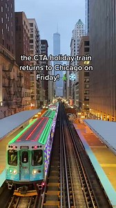 CTA Holiday Train Schedule in Chicago