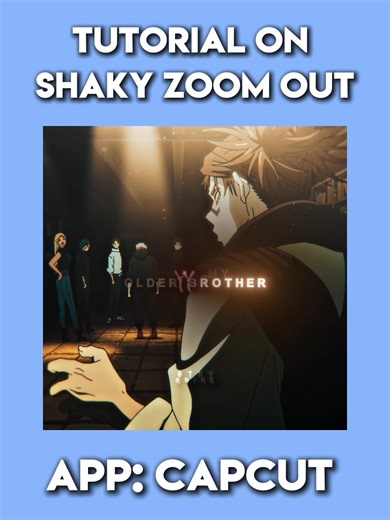 Tutorial on shaky zoom out #CapCut #crucian31 #editor #capcut #capcutpioneer