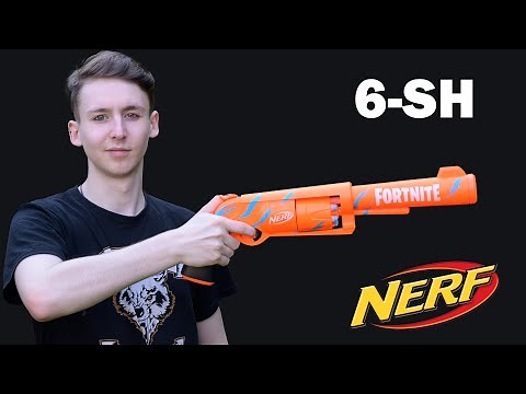 Nerf Fortnite 6-SH - Unboxing, Review & Test | MagicBiber [deutsch]