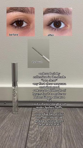 Clear Mascara: Before and After Reviews