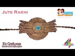 DIY: Rakhi Video Making at Home - Jute Rakhi tutorial - Raksha Bandhan