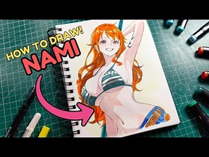 Draw Nami ✍️♥️| STEP BY STEP!