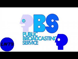 PBS 1971 dirty logo P Head Ident in Chorded