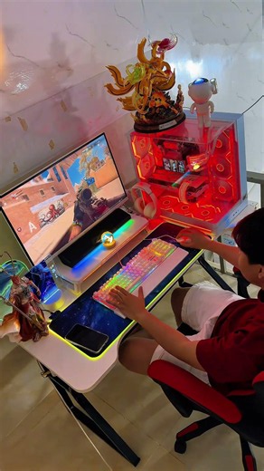 All-white gaming PC delivered and assembled in Binh Duong with I5 12400F | RTX 3060 12G #pc #pcco...