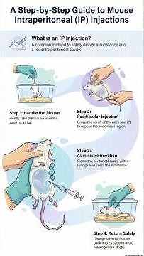 How to do the Intraperitoneal injection to mice🐁| IP injection #intraperitoneal #ip