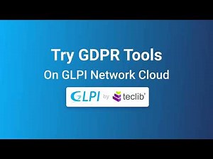 GDPR tools: new plugin for GLPI
