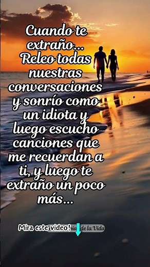 Te extraño y no lo niego.../Frases de Amor