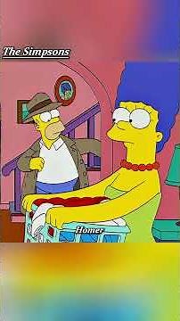 Homer has a secret that Marge dare not know.#The Simpsons#fyp #fouyou #cartoon