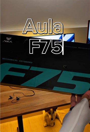 Aula F75 Mechanical Keyboard Review and Unboxing