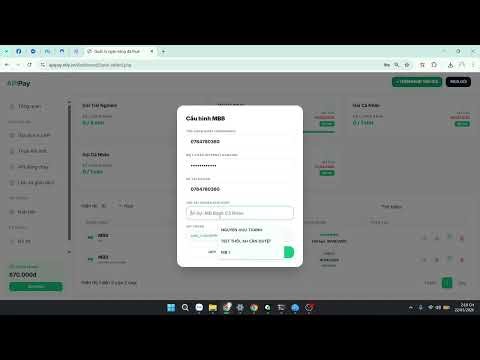 API Bank Miễn Phí + Hệ Thống Cho Thuê API Bank Giá Rẻ | Demo Thực Tế