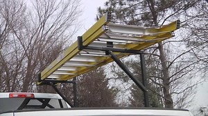 Product Spotlight: The Ironton™ Y-style side-mount rack lets you free up your truck bed by storing longer cargo on the stand. | Northern Tool Equipment