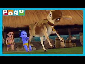 Krishna's Moo-ving Adventure!🐄💙| Little Krishna🪈| Cartoon Stories in English | ‪@PogoChannel‬​