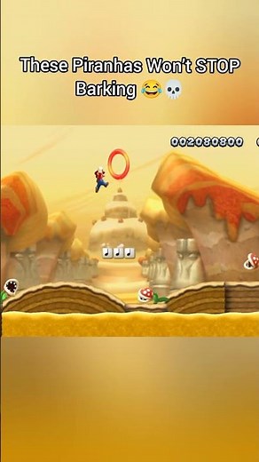 Red Coins… AND Barking Plants?! 😭🌿 #mario #nintendo #retrogaming