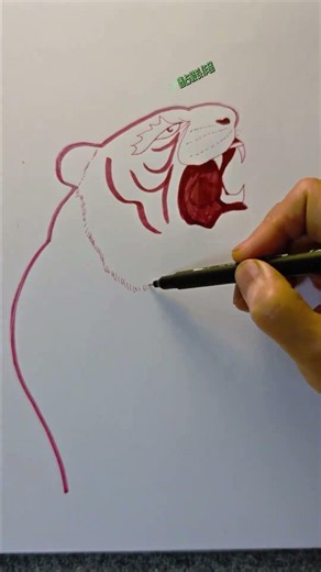 一起学画画 Fun And Simple Line Drawings~Use Toilet Paper To Draw A Beautiful Girl In Blue Cheongsam!