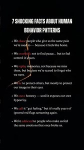 7 Shocking Facts About Human Behavior Patterns