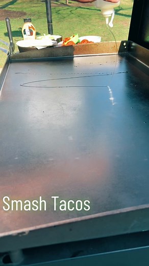 Smash Tacos!!! #blackstone #blackstonegriddle #blackstonegrill #morganwallen #cowgirls #countrymusic #spring #grilling #grillingseason #wednesday #humpday