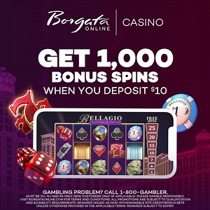 Sign up for Borgata Casino Today! Make a $10 Deposit and Get 1,000 Bonus Spins! 🎰 | Borgata Hotel Casino & Spa