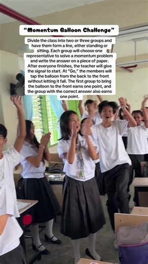 Engaging Group Activities for Momentum Learning