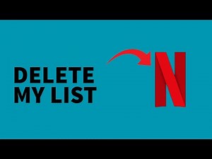 How to Delete From My List in Netflix?
