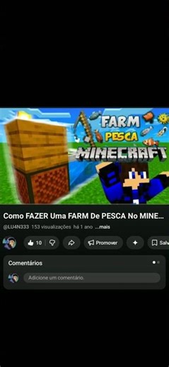 COMO FAZER UMA FARM DE PESCA NO MINECRAFT TUTORIAL 🐟🐟🐟