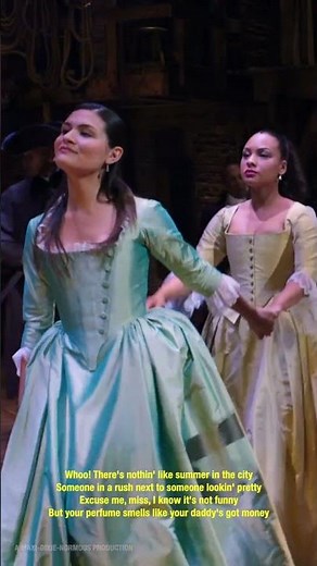 The Schuyler Sisters (2/4) Renée Elise Goldsberry, Phillipa Soo, Jasmine Cephas Jones (Hamilton)