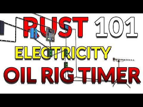 RUST 101: Electricity - Oil Rig Timer