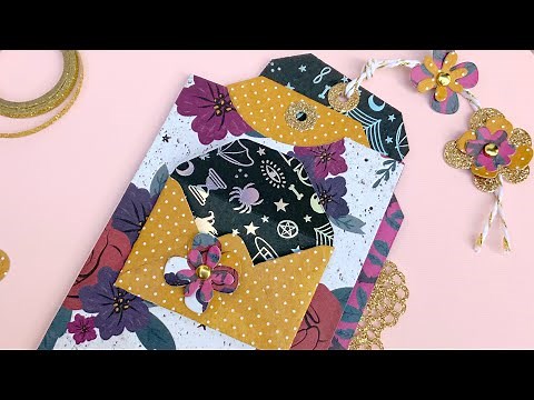 Easy Trio Pocket Album! Perfect for Tag Flips! 🎃