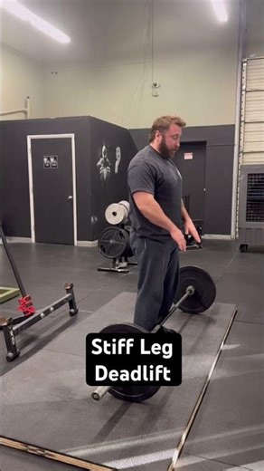 Stiff leg tutorial.
