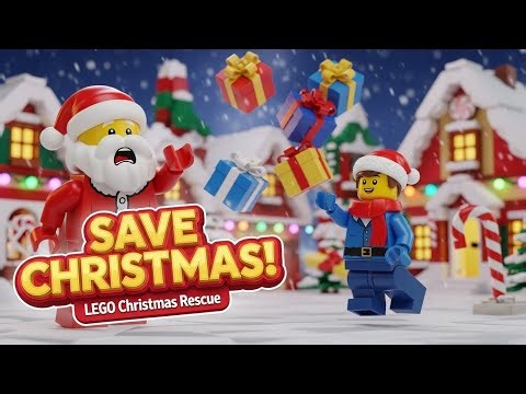 LEGO Christmas Rescue | Helping Santa Save Lost Presents