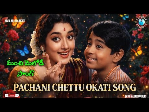 Pachani Chettu Okati Song (Remix) | Evergreen Classical Song | NTR Songs | Ramu | Telugu Songs | MVR