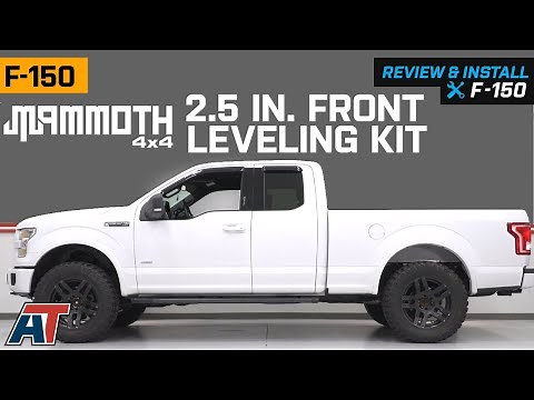 2015-2019 F150 Mammoth 2.5 in. Front Leveling Kit Review & Install