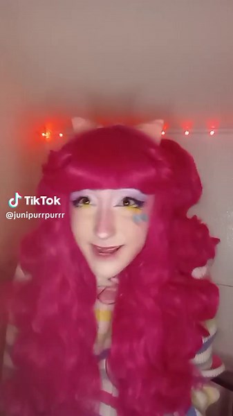 Pinkie Pie Cosplay Celebration in My Little Pony Style