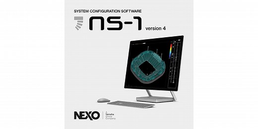Yamaha Announces the Latest Version of NEXO's NS-1 Software to Integrate Yamaha Speaker Systems and AFC Design Assistant