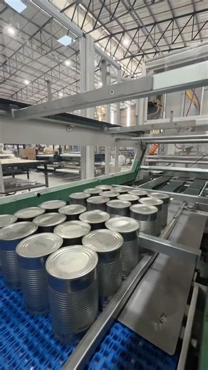 ACEPAK on Instagram: "Heavy products? No problem. Our flight bar machine, equipped with a pad inserter, makes handling canned foods look effortless. The pad provides perfect support for every can, keeping your pack stable🥫 #sme #automation #highspeed #shrinkwrapper #fmcge #cans #canned #food #solutions #mediumbusiness #largebusiness"